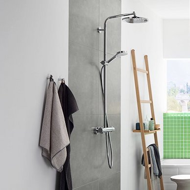Eine Dusche